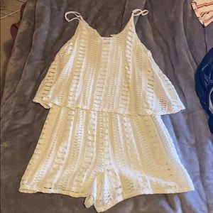 White Romper